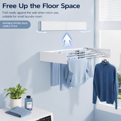 Space Saving Foldable Wall Mounted Drying Rack