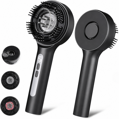 3-in-1 Red Light Therapy Scalp Massager