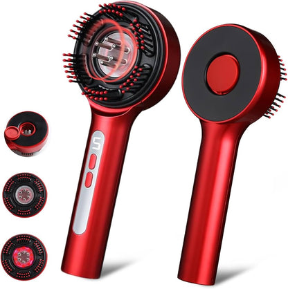 3-in-1 Red Light Therapy Scalp Massager